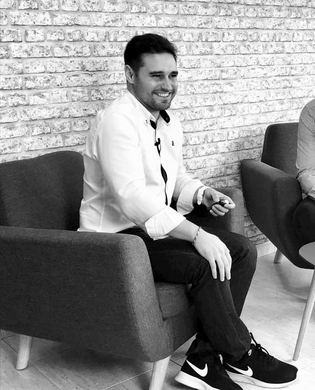 Xavi en una entrevista